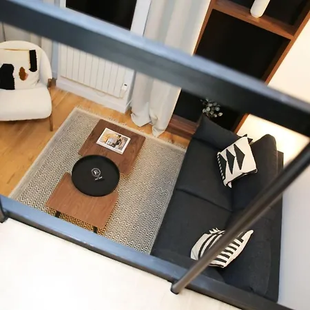 Bel Studio Moderne Mezzanine - 4p * Parigi